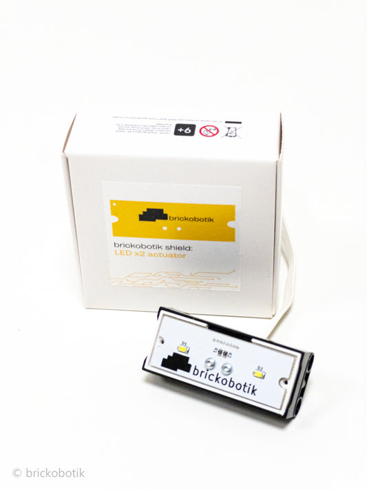 brickobotik-shield: LED 2x Aktuator für LEGO(R) SPIKE(TM) Prime